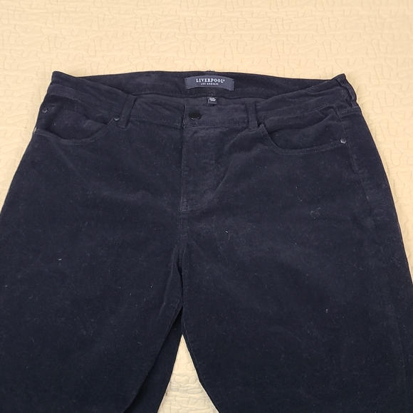 Liverpool Los Angeles Hannah flare corduroy pants size 12/31 - Picture 4 of 12
